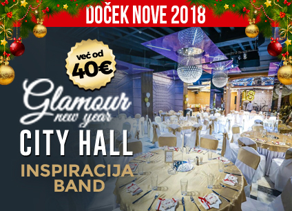 Docek Nove godine Beograd 2018 Restoran City Hall