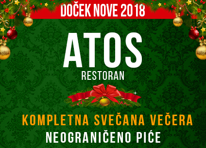 Docek Nove godine Beograd 2018 Restoran Atos