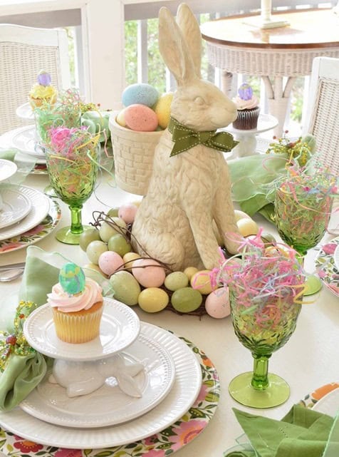 Zeka sa jajima na stolu za Uskrs