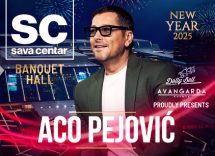 Sava centar Aco Pejović doček Nove godine 2025 Beograd