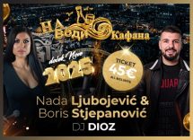 Na Vodi Kafana doček Nove godine 2025 Beograd