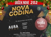 Čorba kafe doček Nove godine 2026 Beograd