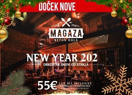 Restoran Magaza doček Nove godine 2026 Beograd